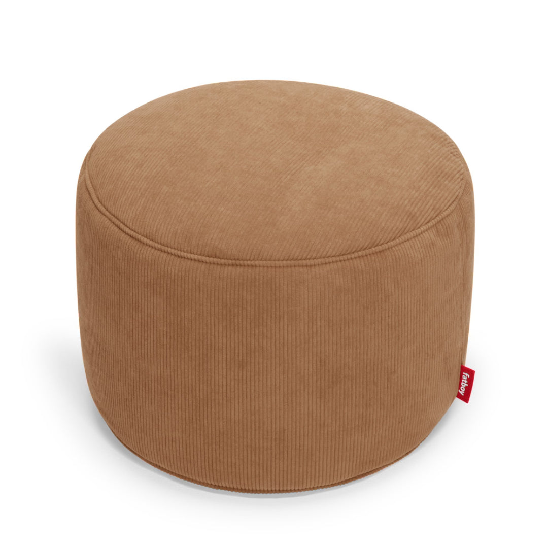 Point Recycled Cord Pouf Ottoman