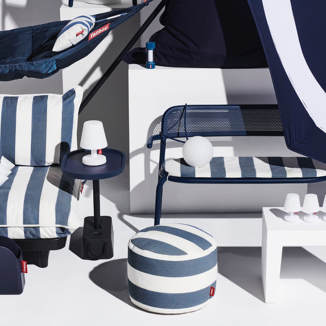 Point Outdoor Pouf Ottoman