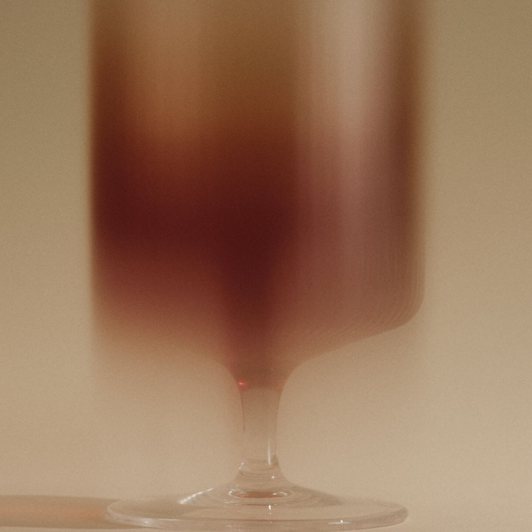 Ferm Living Ripple Wine Glass Set of 2 Blush - Batten Home