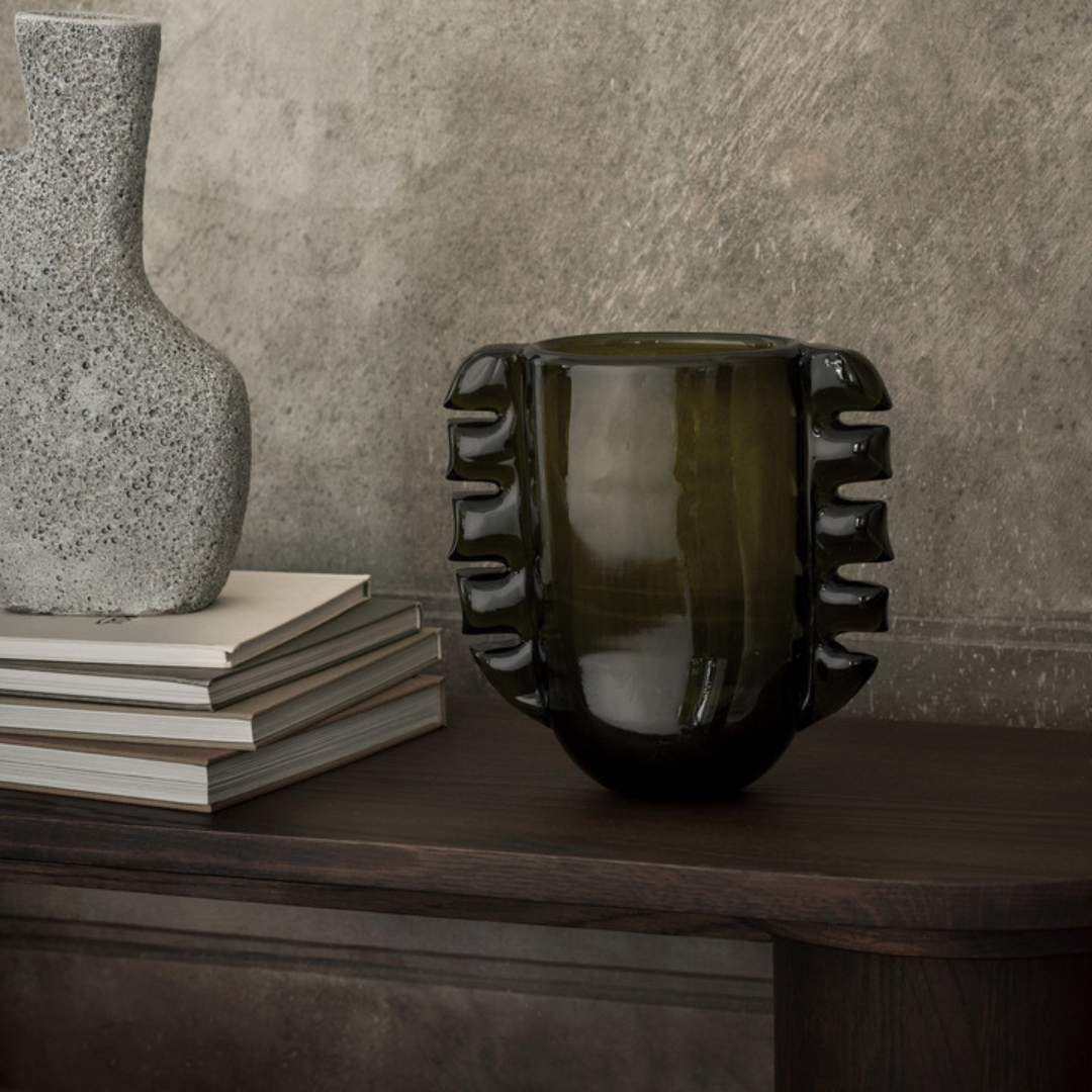 Alas Vase - Moss Green