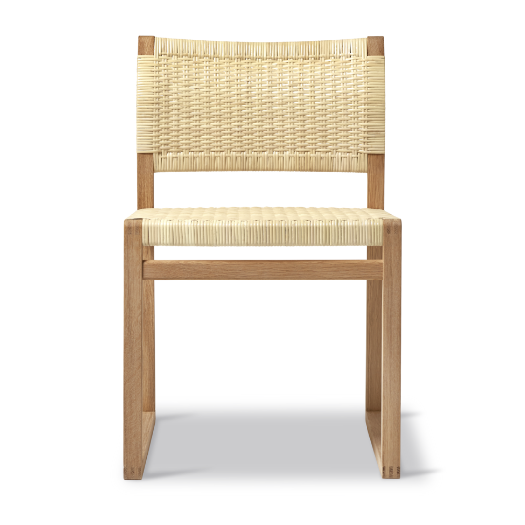 BM61 Chair - Natural Cane Wicker