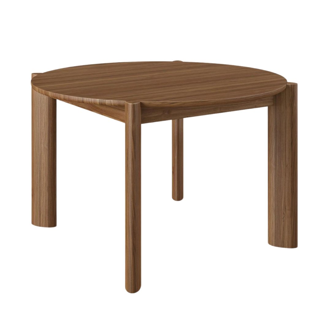 Bancroft Dining Table Round Walnut - Gus Modern at Batten Home