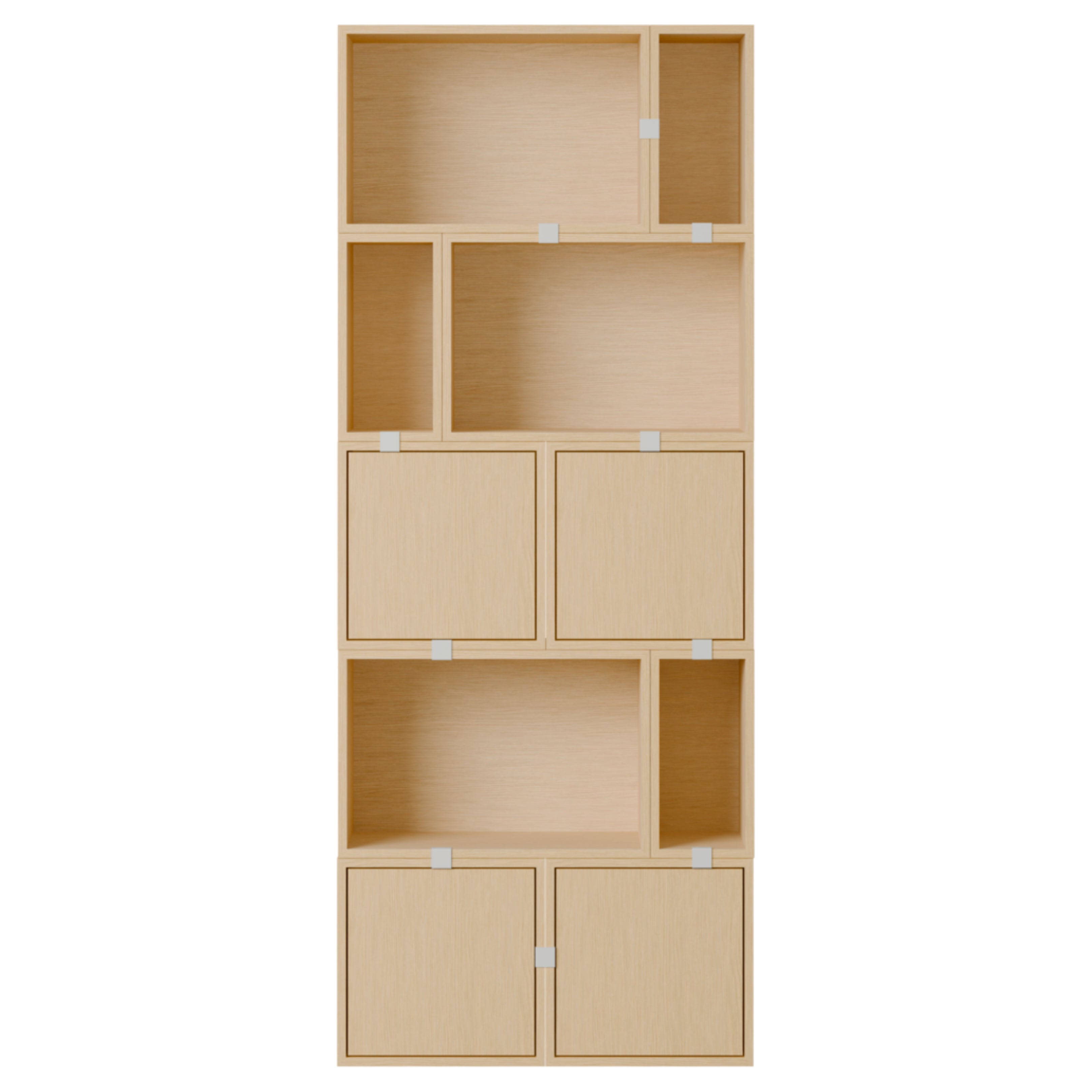 Stacked Storage System | Bookcase | Configuration Eight