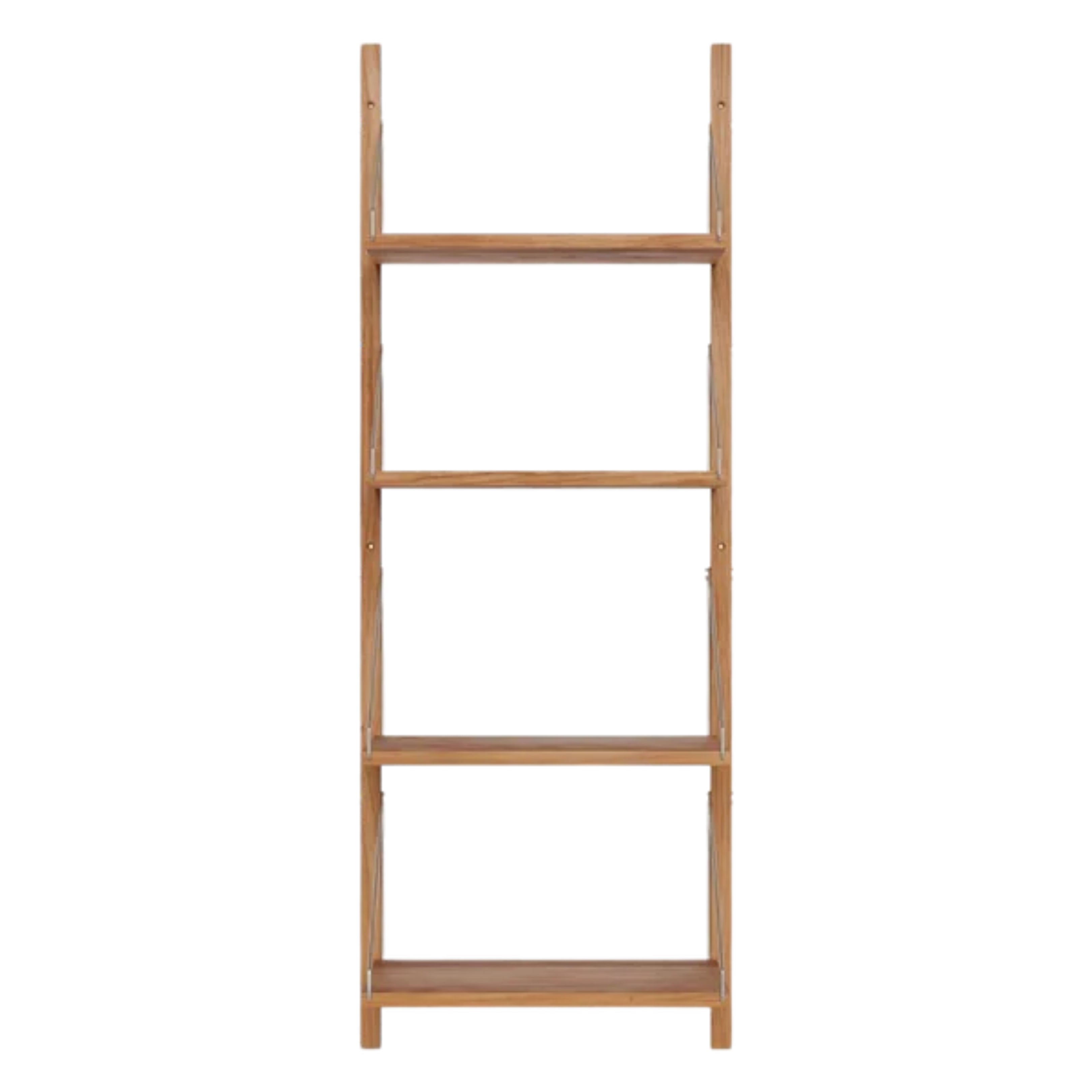 Shelf Library Single Section │ H45.2 │ Natural Oak