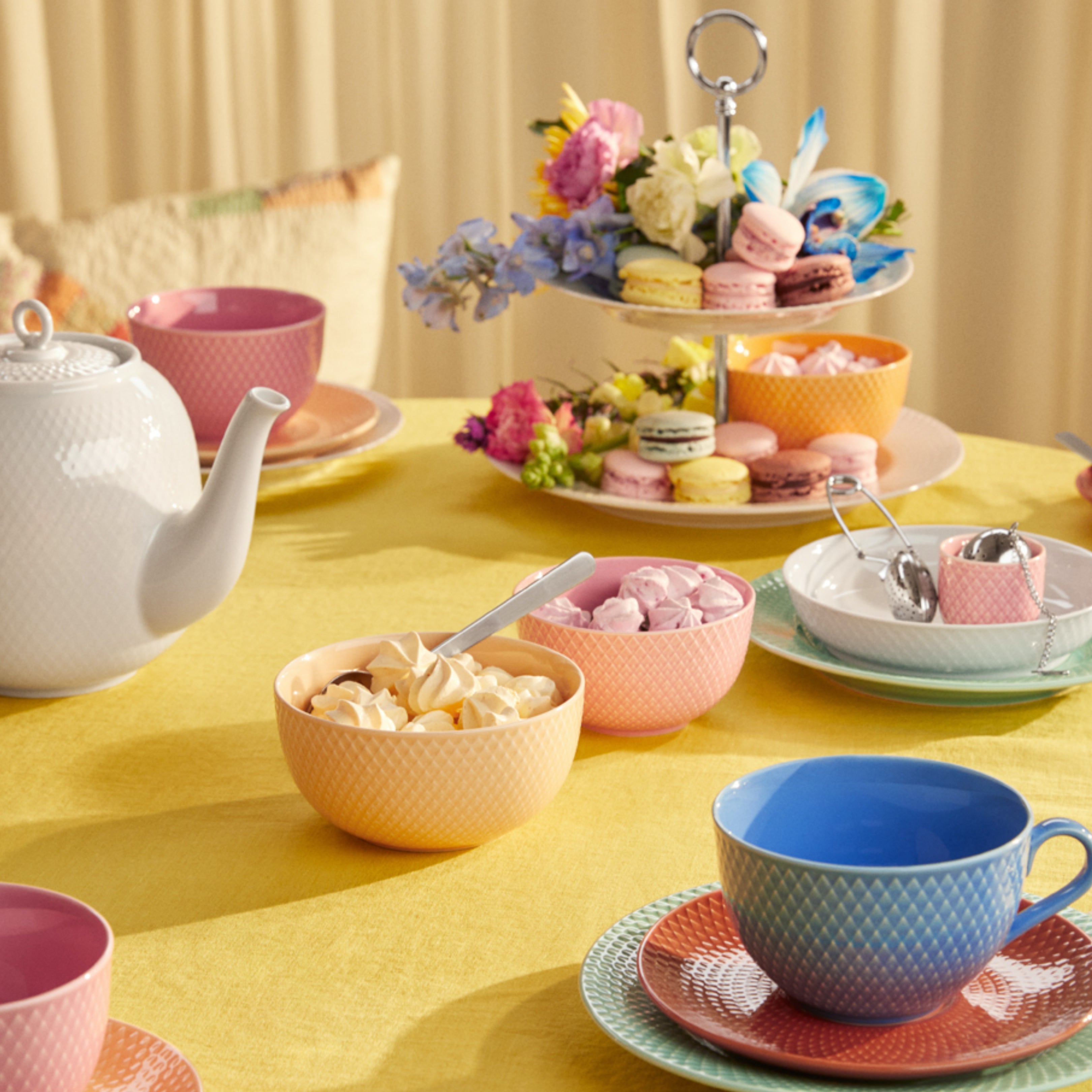 Lyngby Porcelain Rhombe Etagere