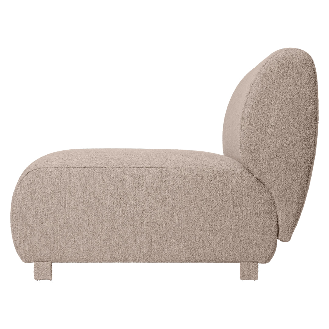 Rico Modular Sofa - Center - Soft Bouclé - Natural