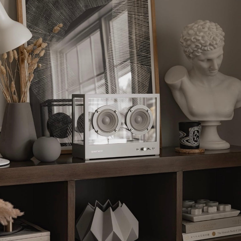 Small Transparent Speaker - Metal