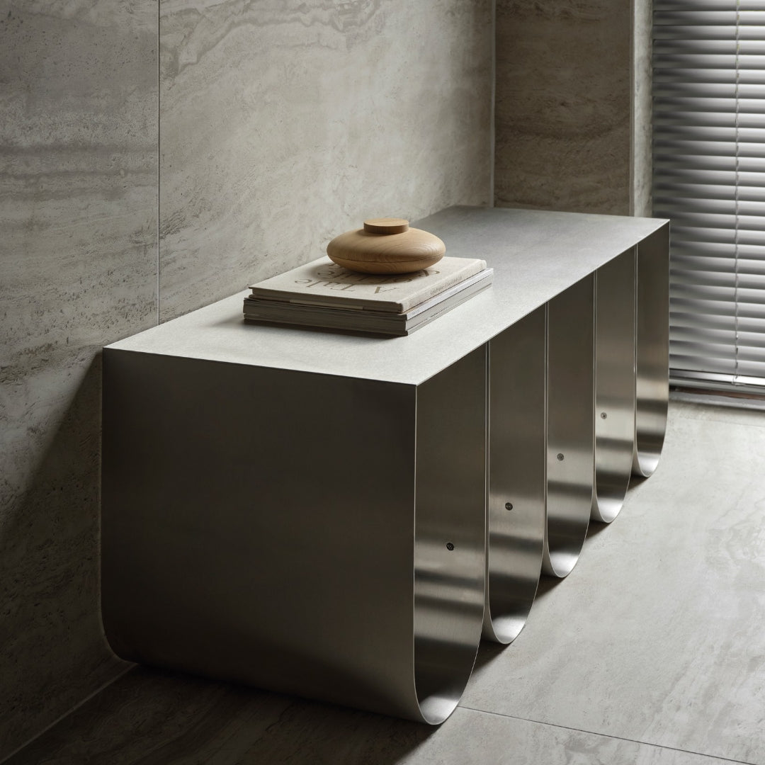 Kristina Dam Studio Curved Bench - Batten Home
