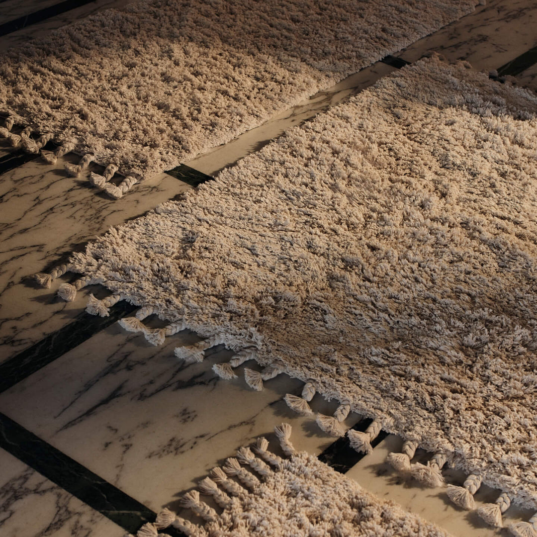 Amass Long Pile Runner - Off-White