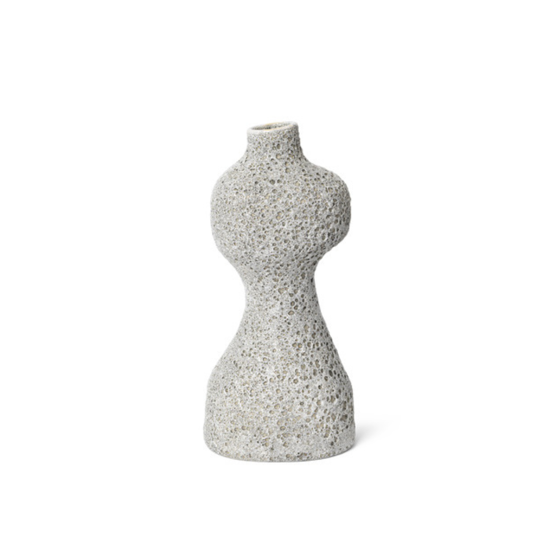 Yara Vase - Medium - Grey Pumice