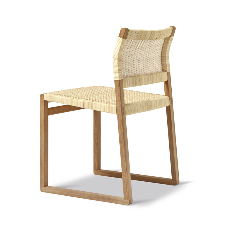 BM61 Chair - Natural Cane Wicker