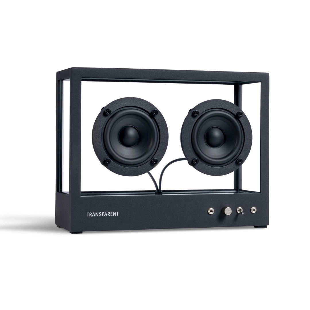 Small Transparent Speaker - Black