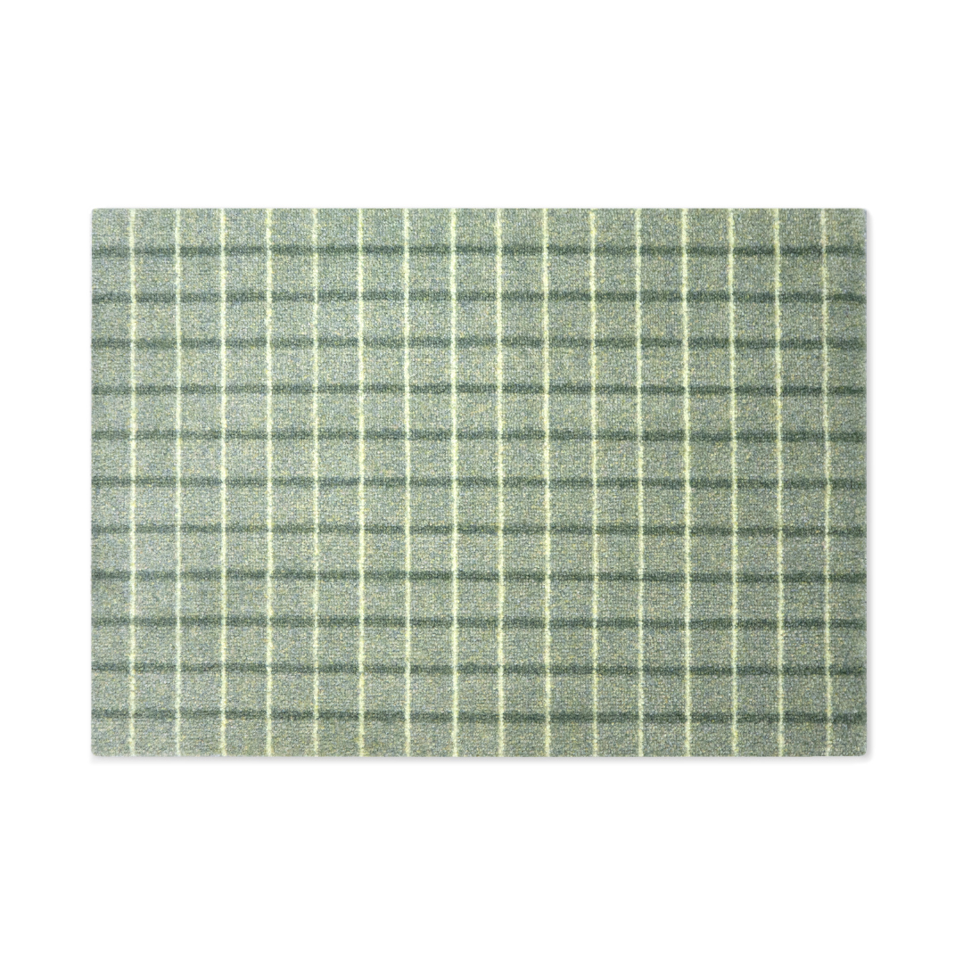 Grid Floor Mat - Matcha Lemon