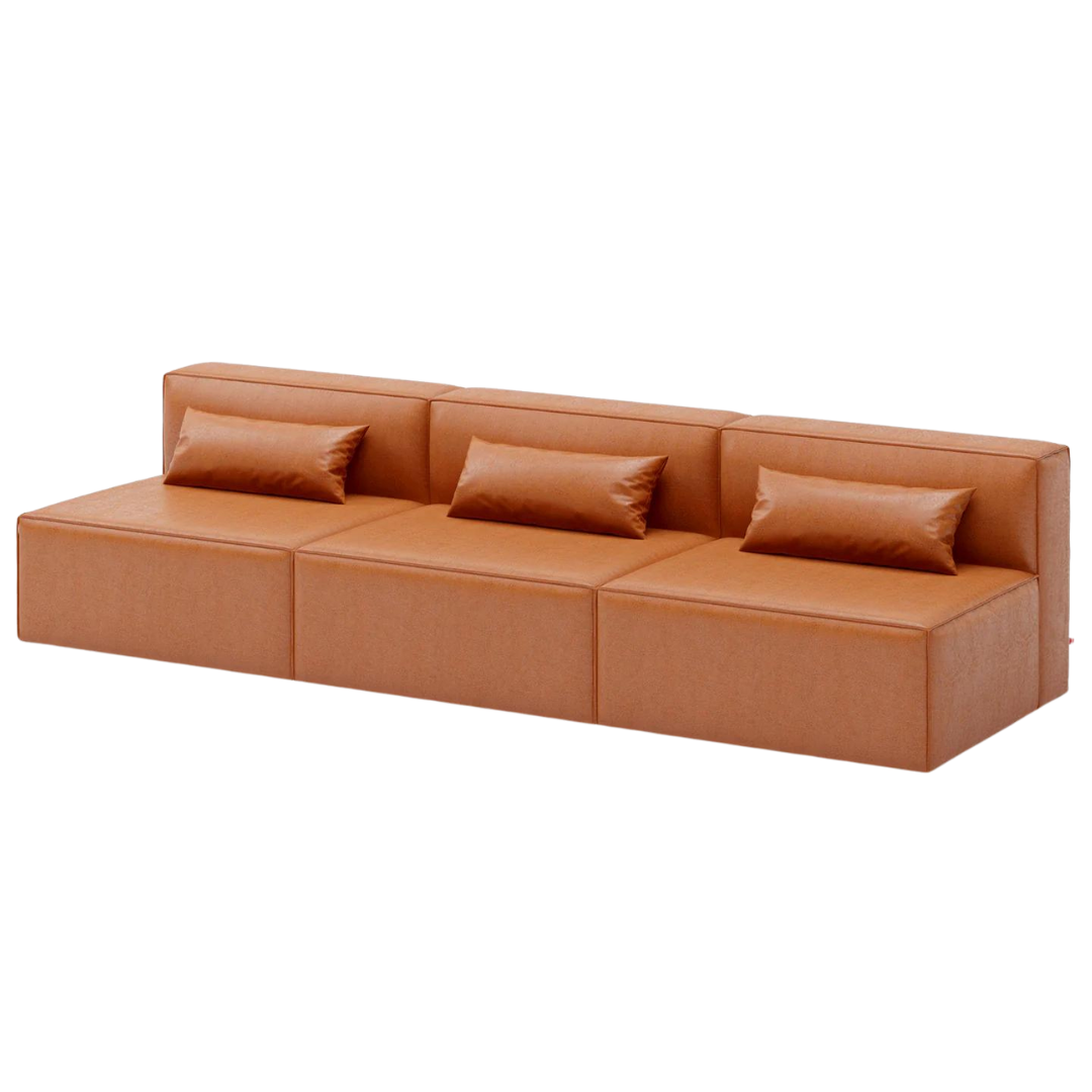 Mix Modular 3-Pc Armless Sofa