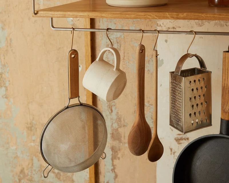 Shelf Library Hanger Section │ H72 │ Natural Oak