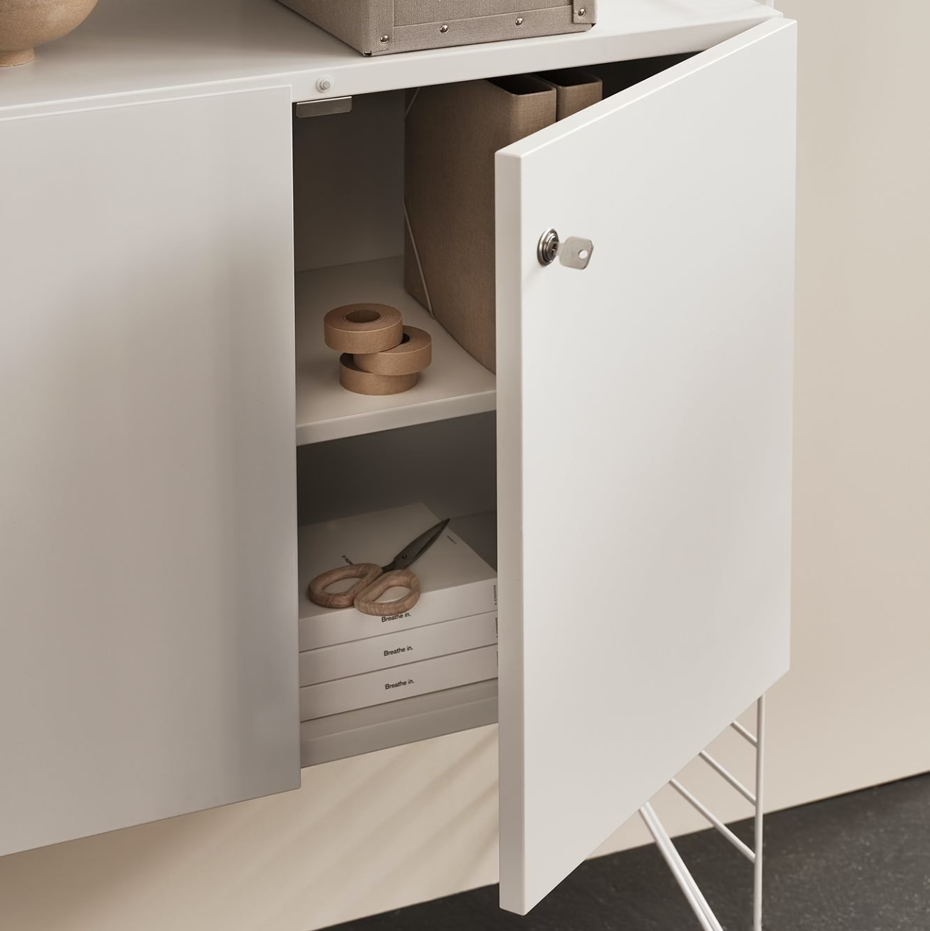 Cabinet with Lock - Batten Home
