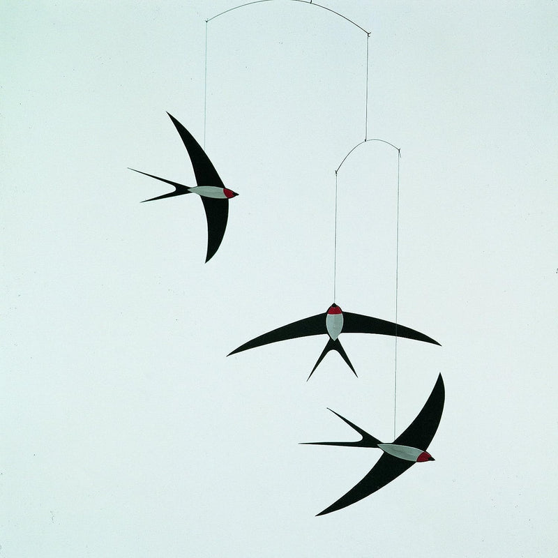3 Flying Swallows Mobile