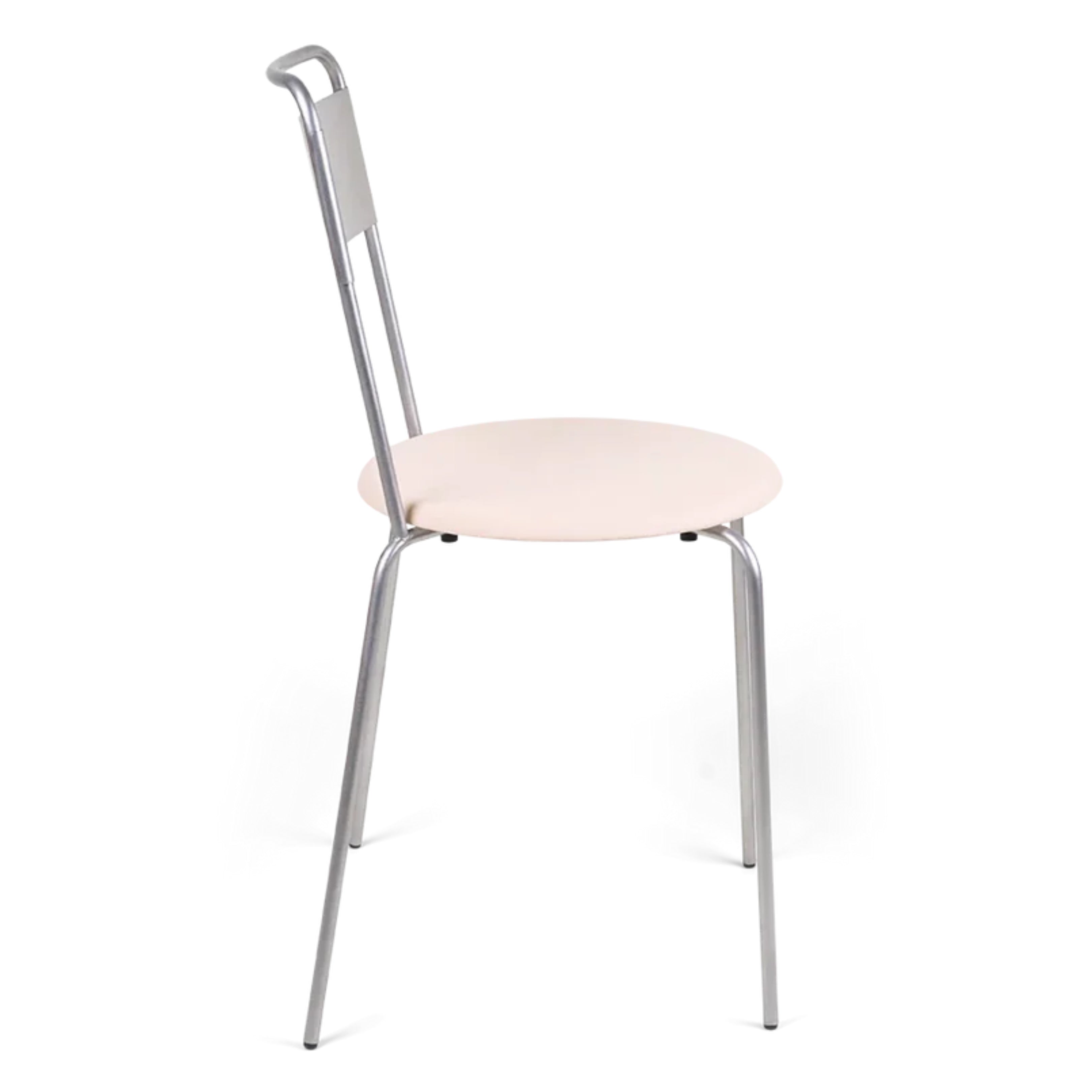 Petit Rond Chair - Leather Seat