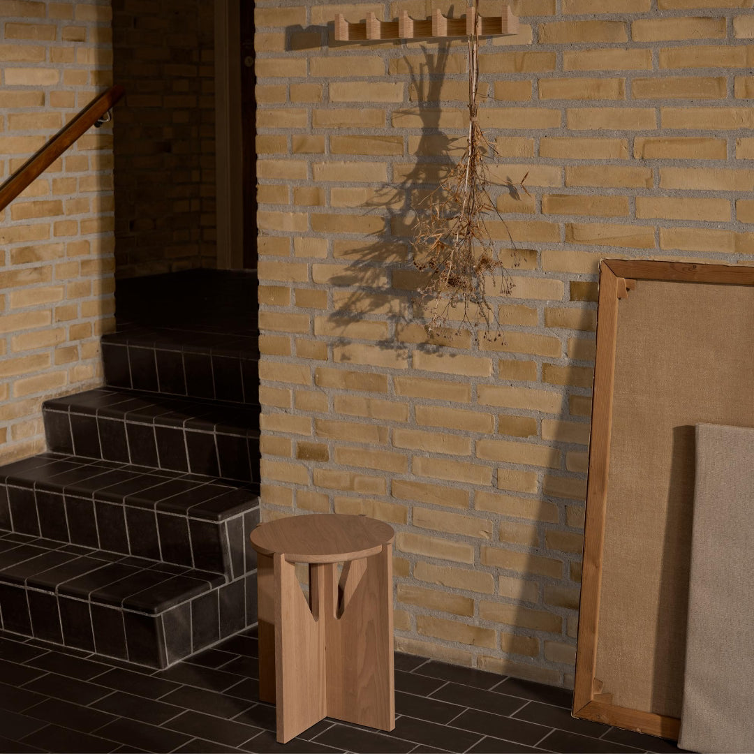 Kristina Dam Studio Stool Oiled Oak - Batten Home