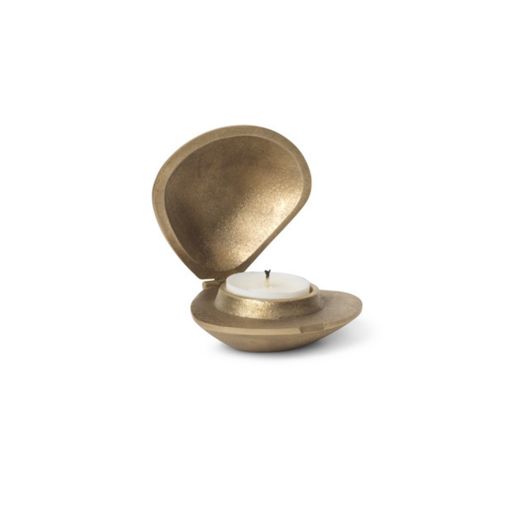 Clam Candle Holder