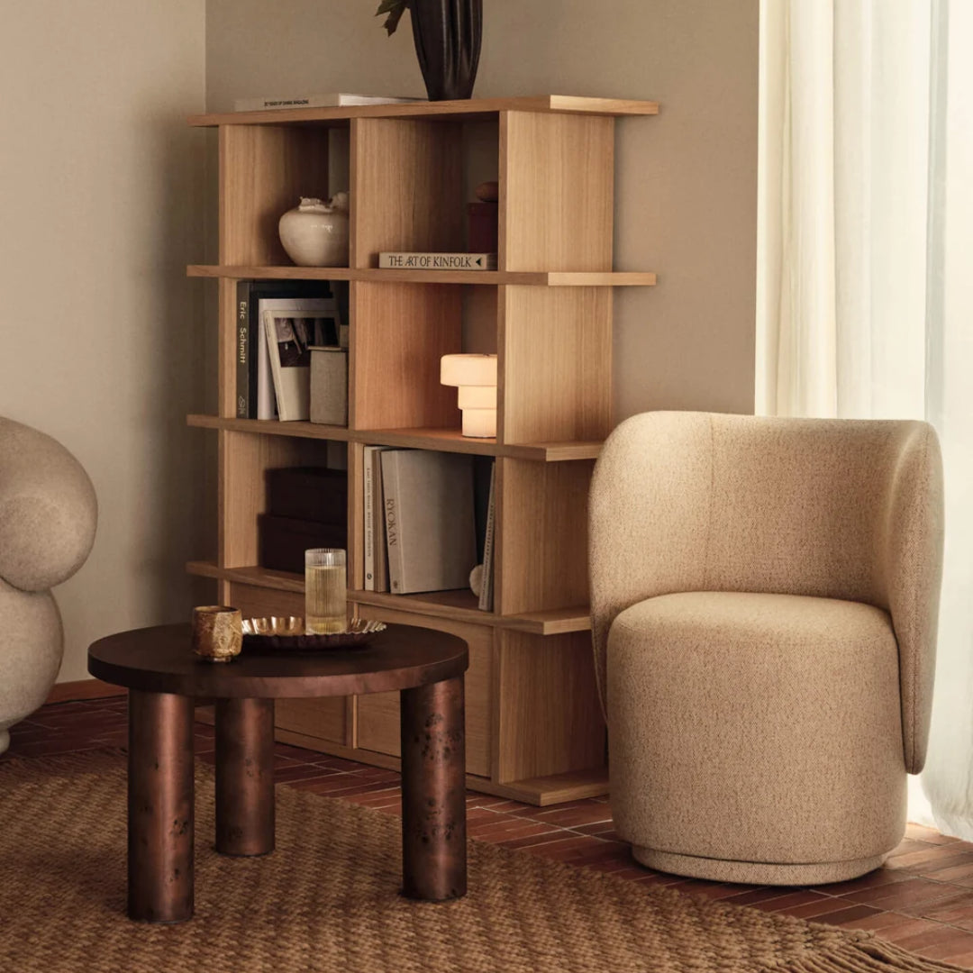 Ferm Living Rico Club Chair - Swivel - Batten Home