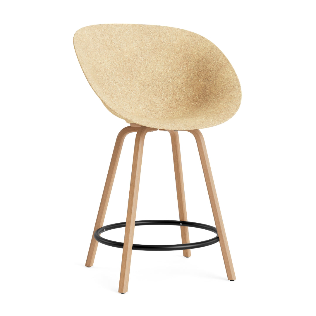 Mat Counter Armchair - Wood