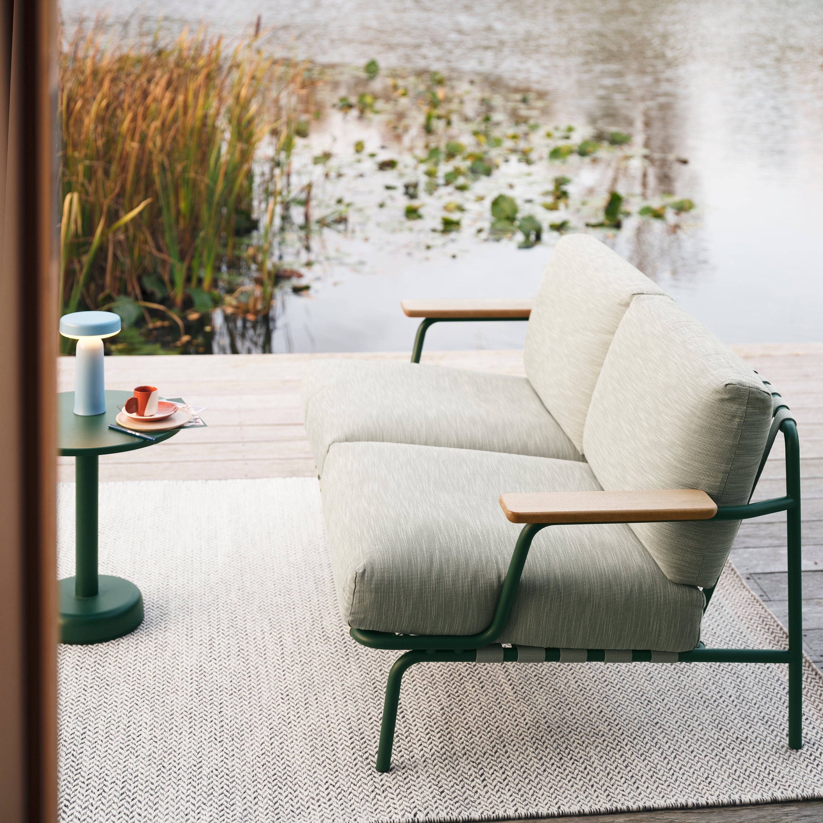 Settle 2-Seater Sofa w/ Armrest