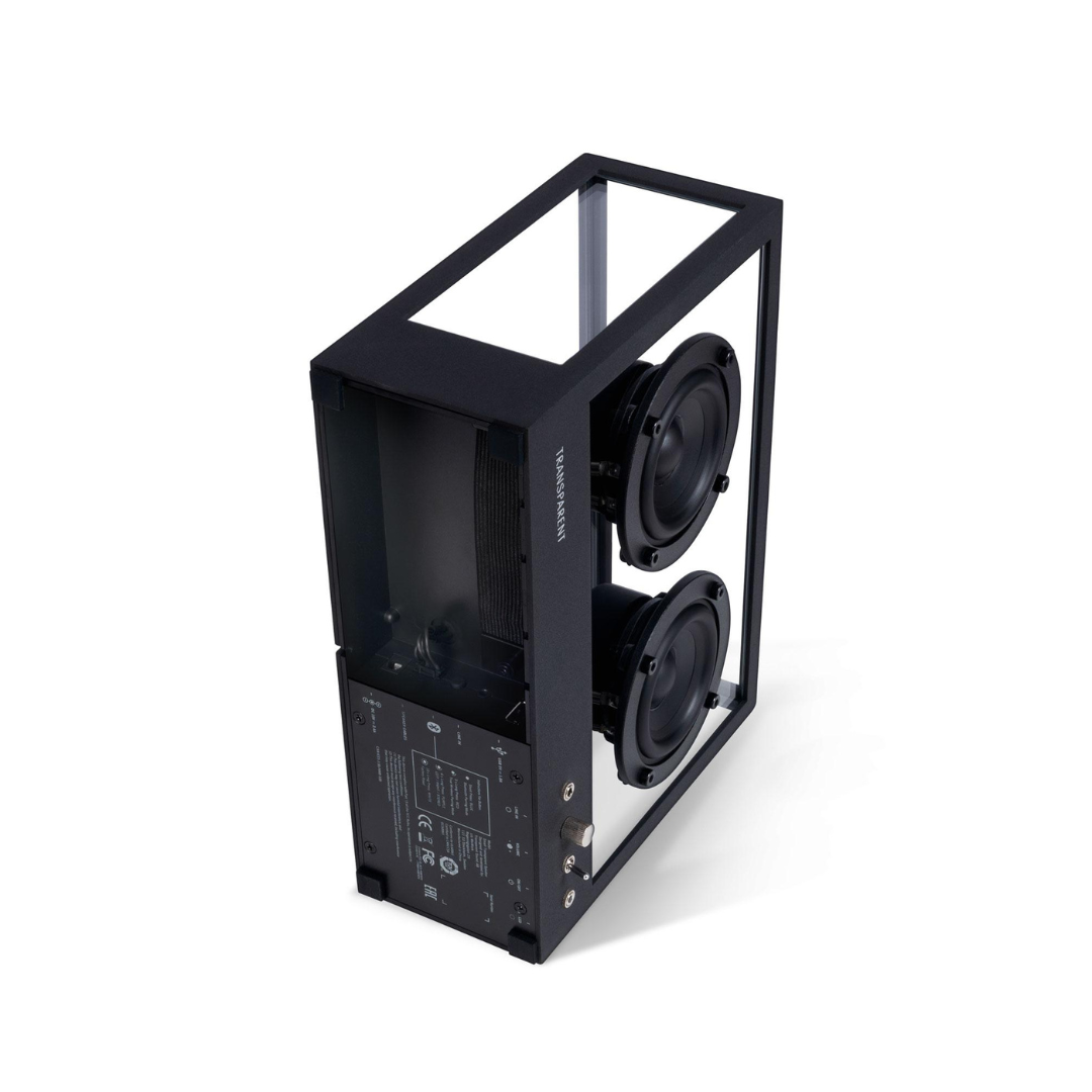 Small Transparent Speaker - Black