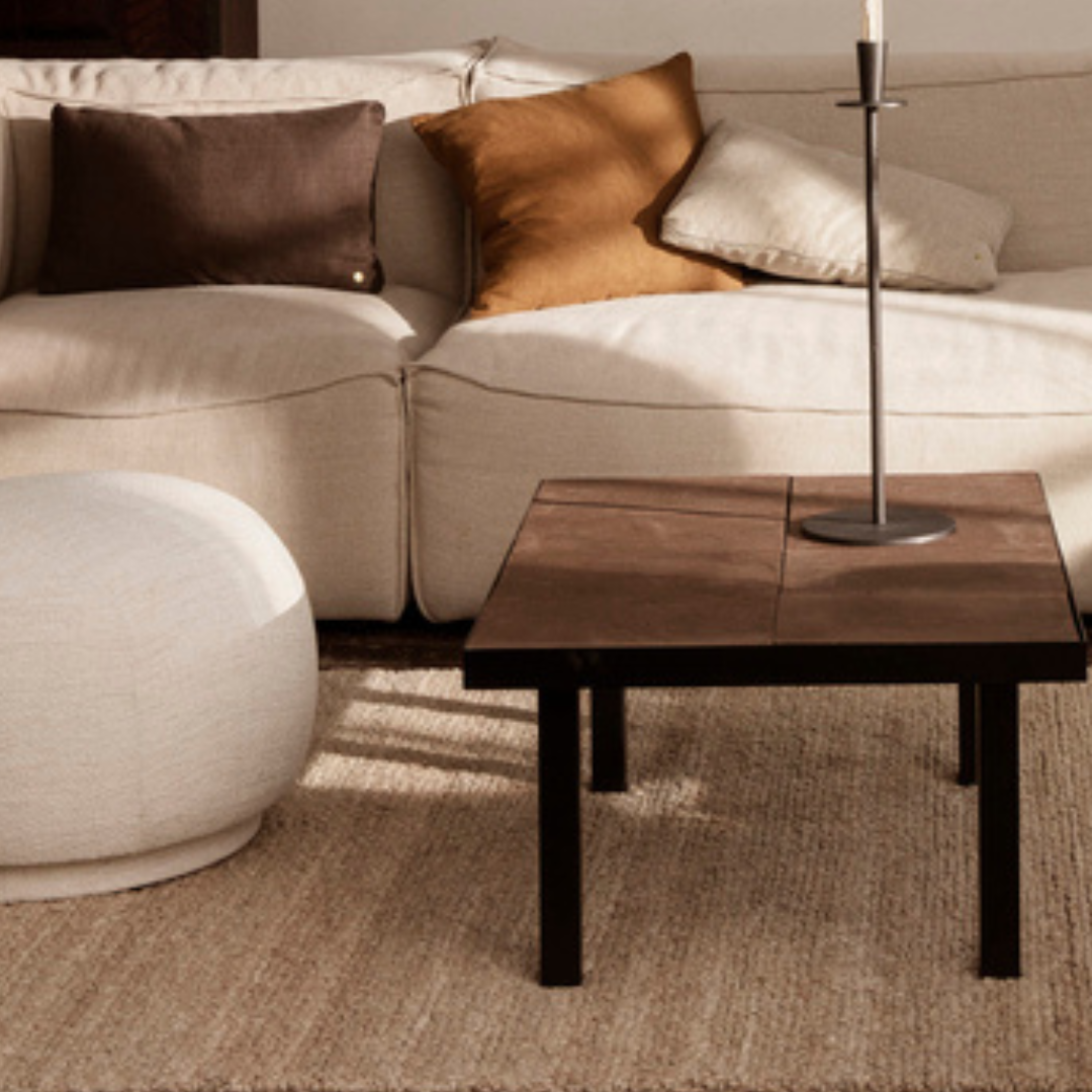 Rico Pouf - Bouclé Off-White