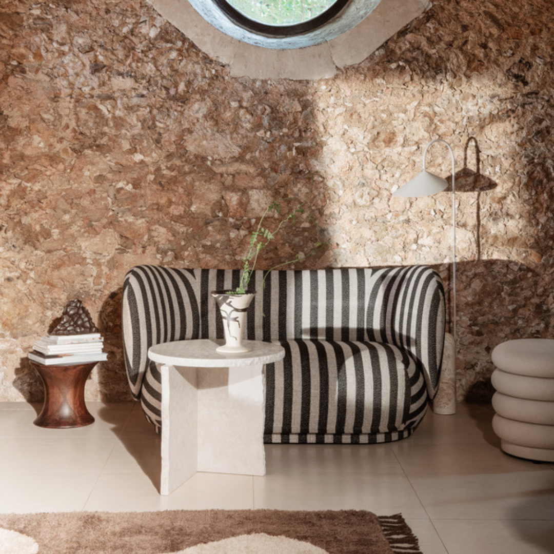 Rico 2-Seater Sofa - Bouclé Sand