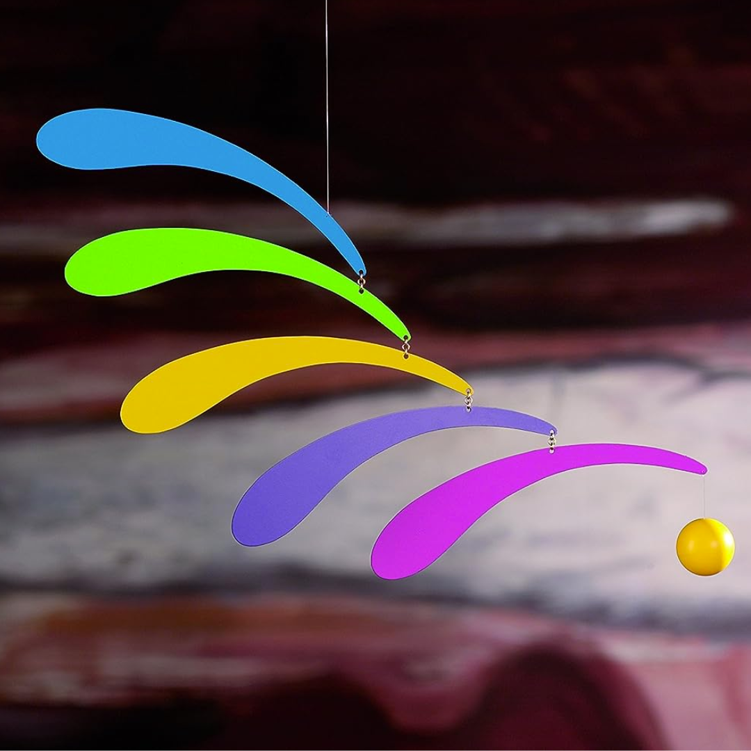 Flowing Rhythm Rainbow Hanging Mobile