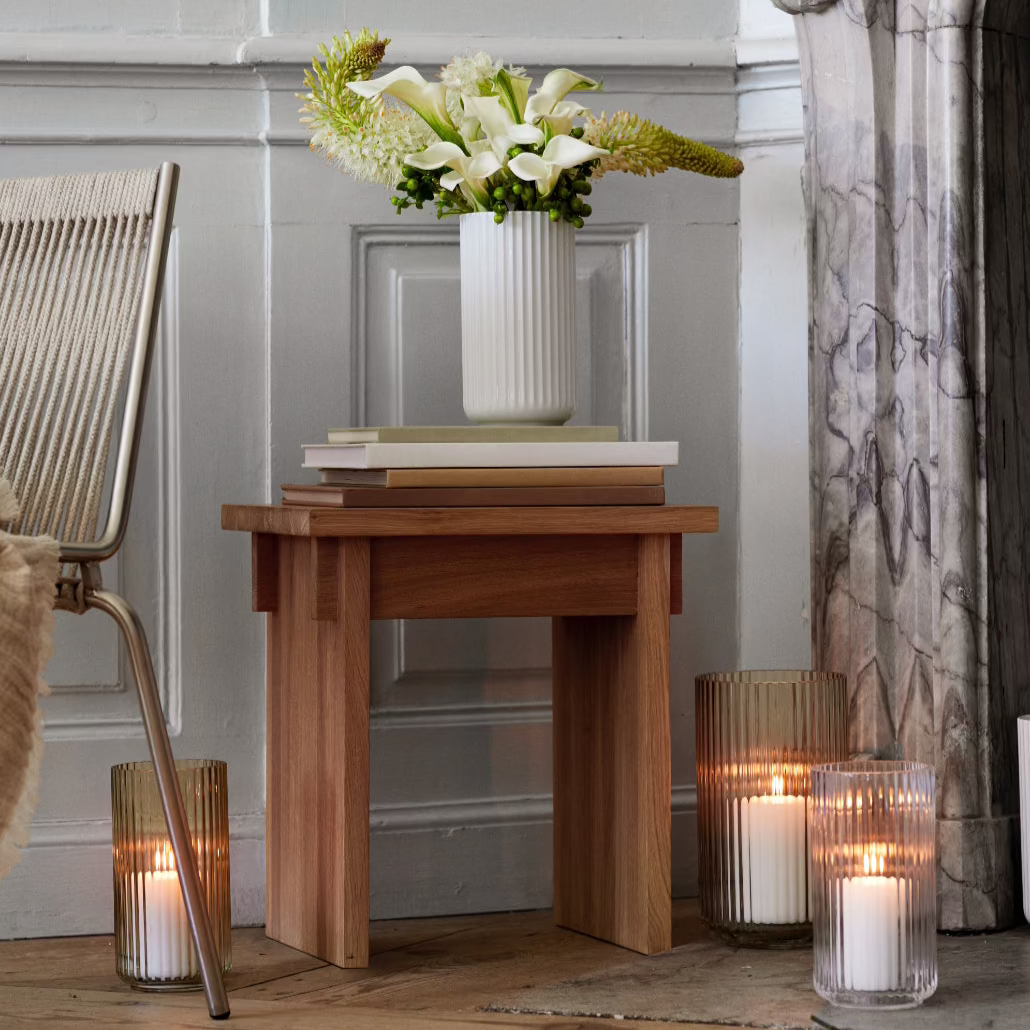 Lyngby Porcelain Vase 20.5 White