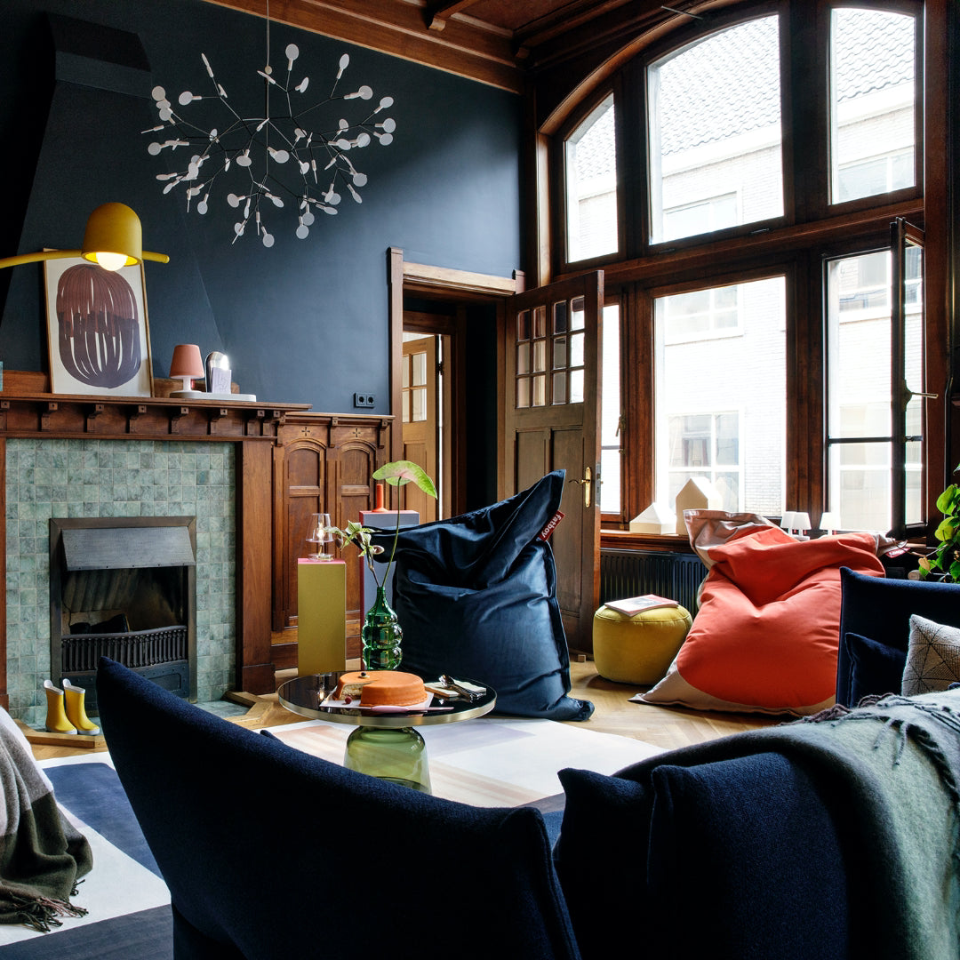 Original Slim Recycled Velvet Bean Bag Chair