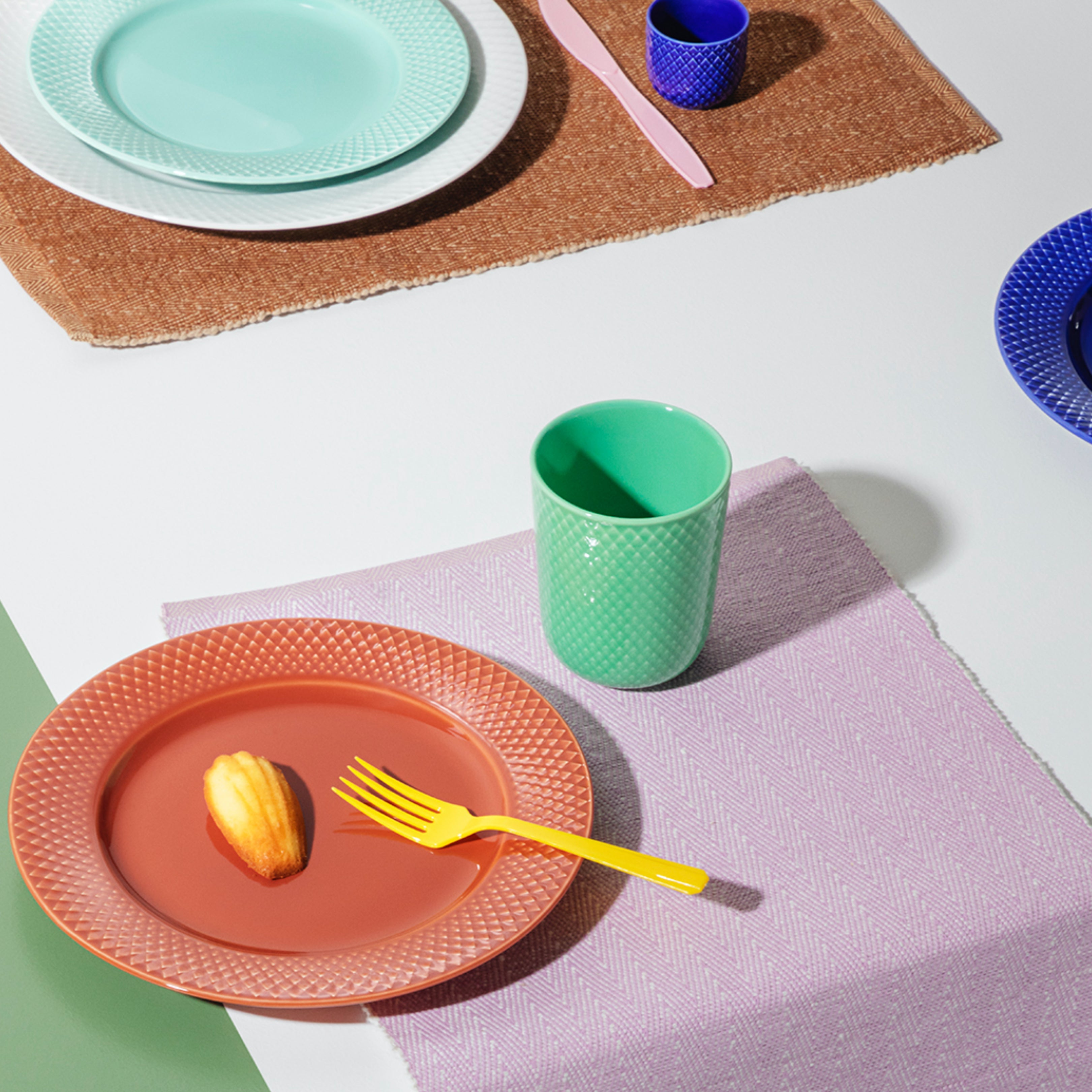 Lyngby Porcelain Rhombe Mug