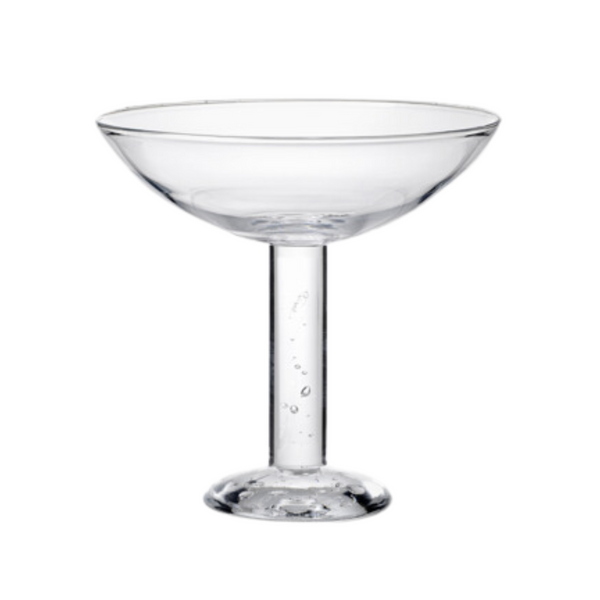 Bubble Glass - Champagne Coupe - Plain Top