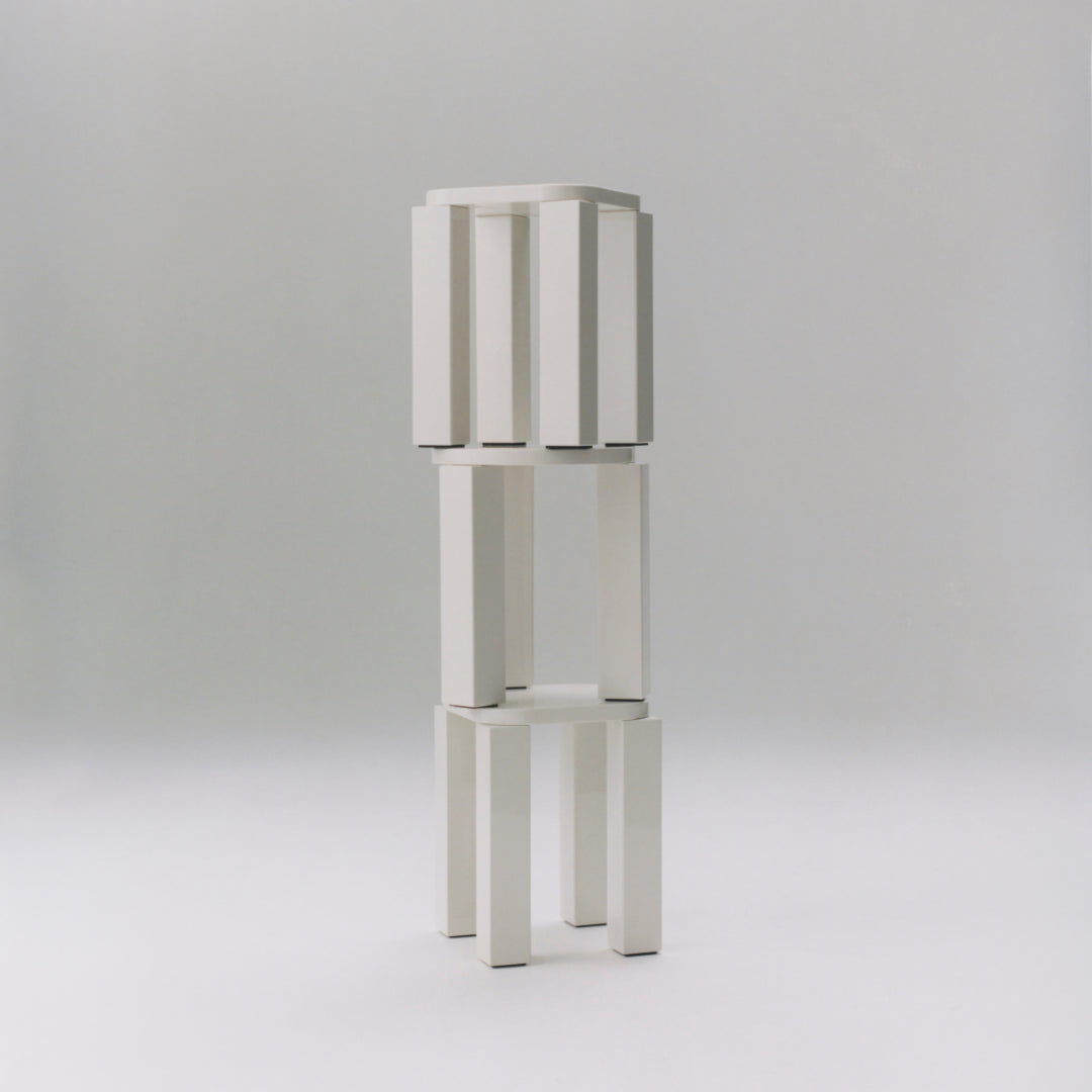 New Works Atlas Stool Round, Lacquered | Batten Home