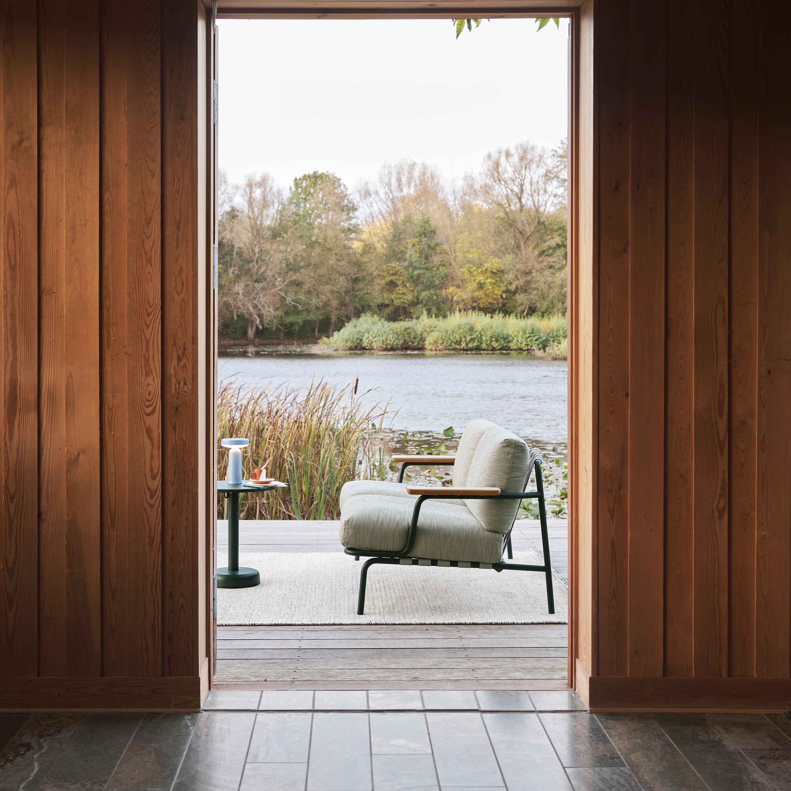 Settle 2-Seater Sofa w/ Armrest