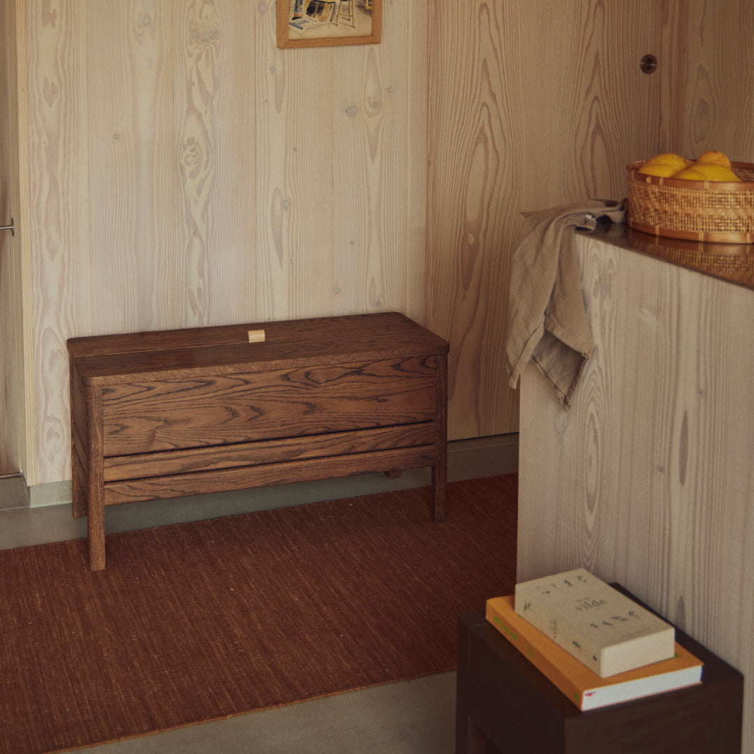 Form and Refine A Line Storage Bench - Medium - Batten Home