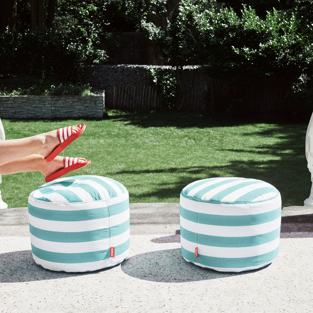 Point Outdoor Pouf Ottoman