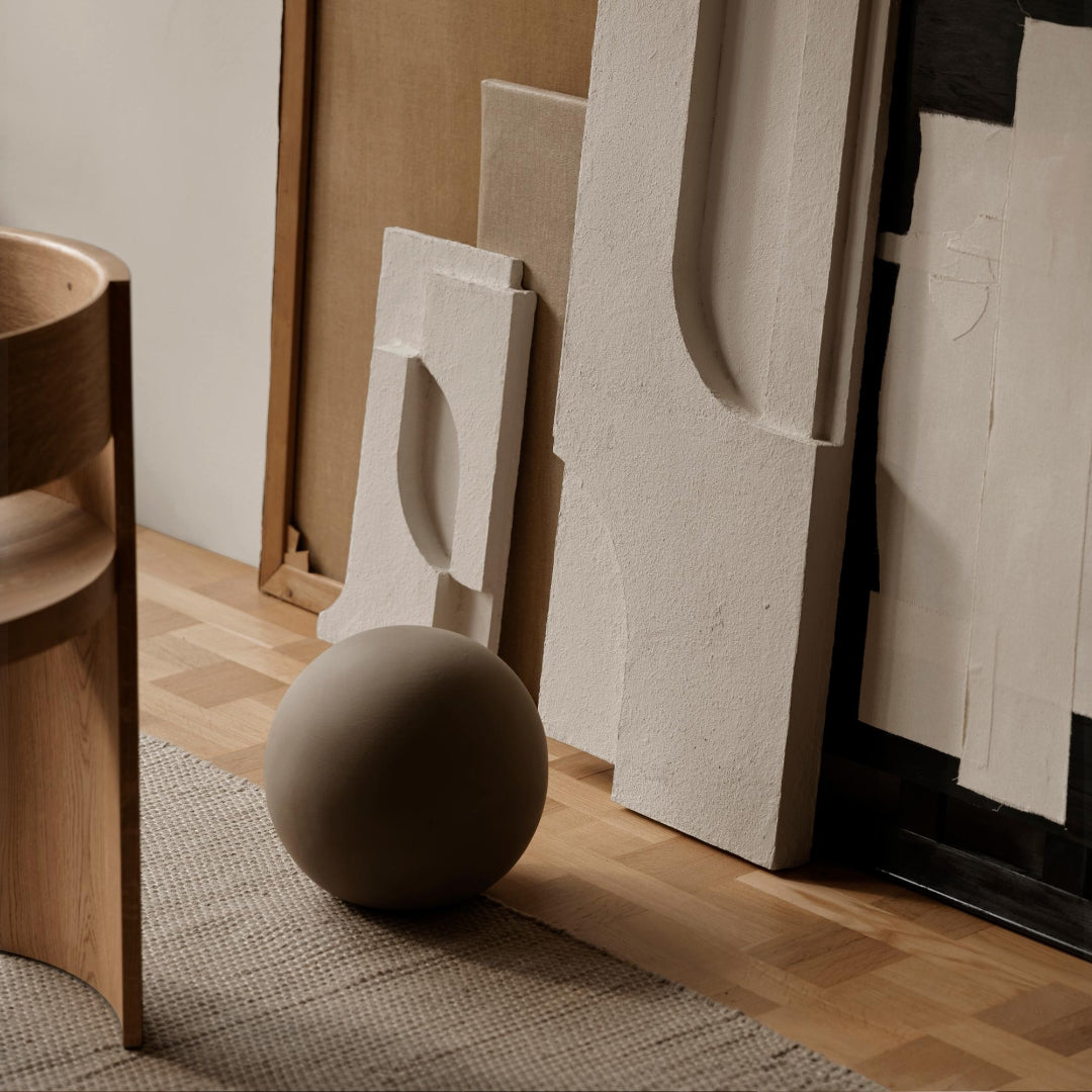 Kristina Dam Studio Globe Sculpture Medium - Batten Home