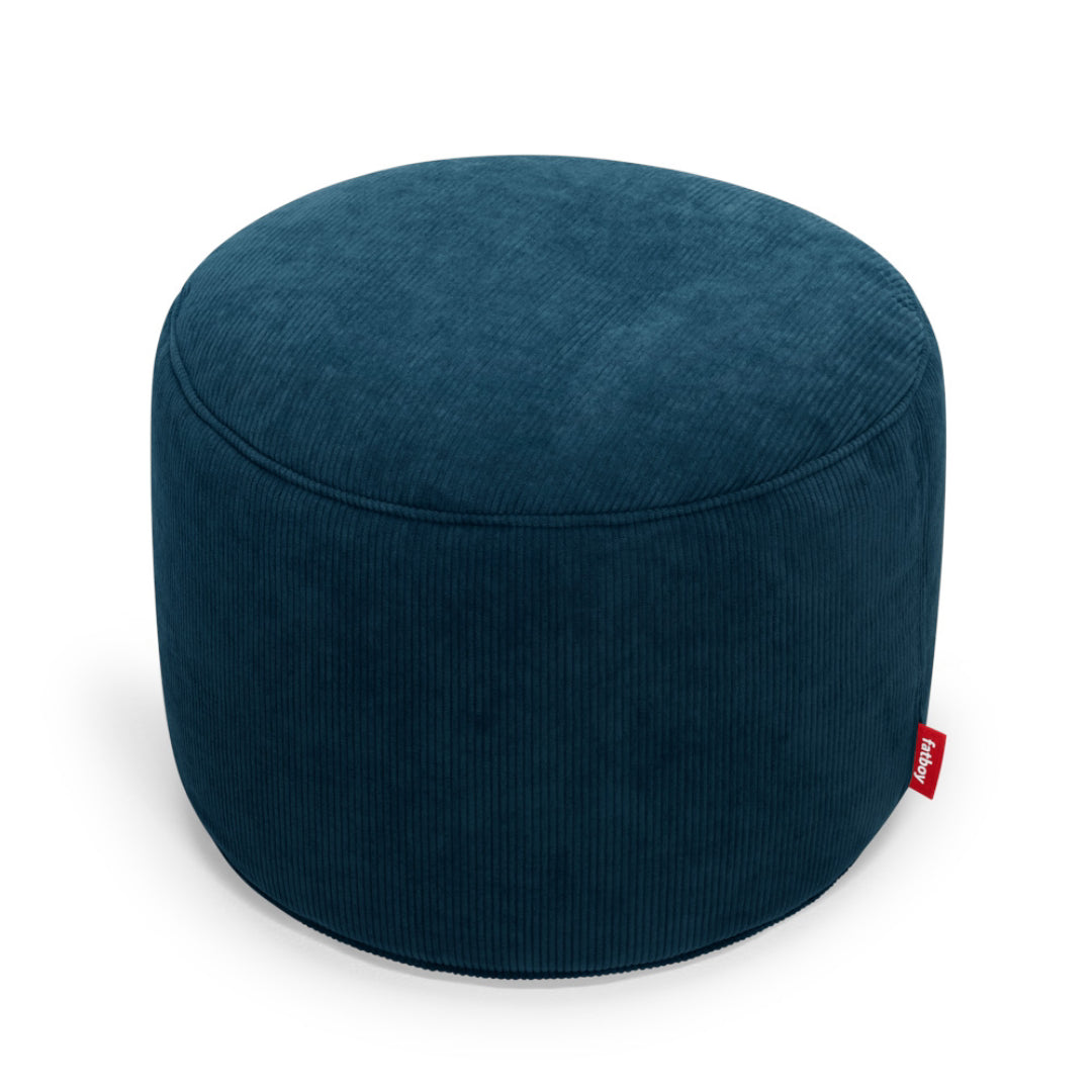 Point Recycled Cord Pouf Ottoman