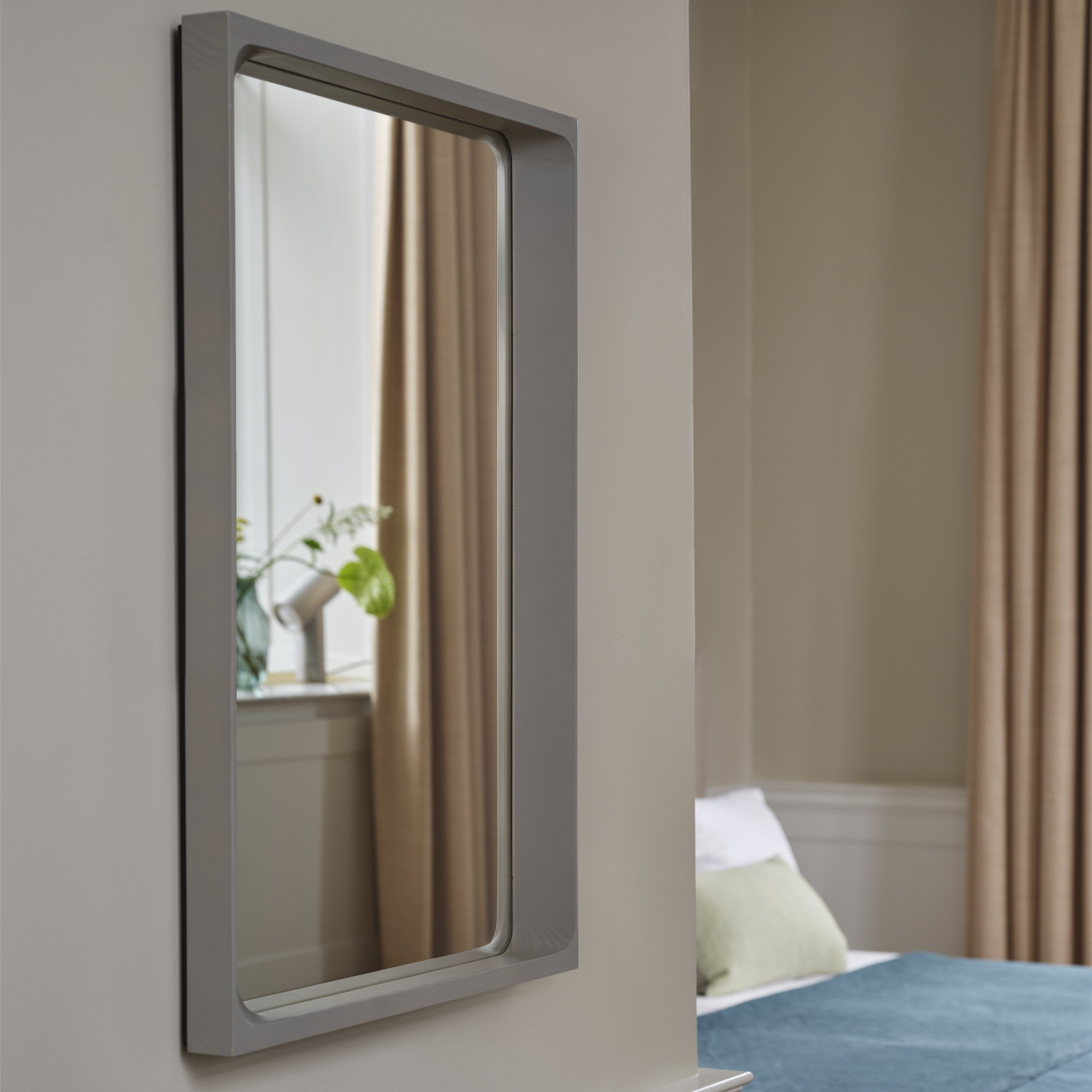 Arced Mirror - Batten Home