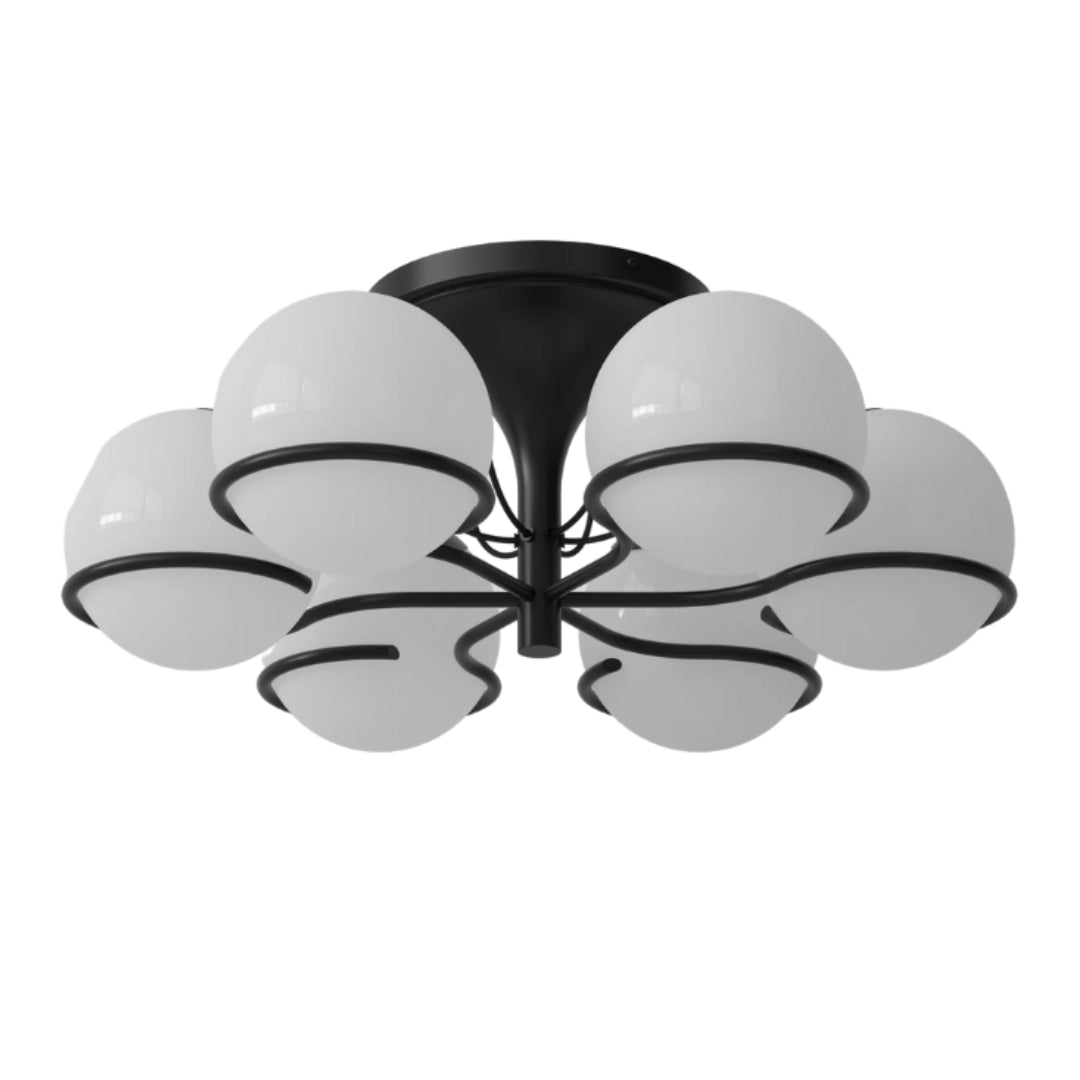 Model 2042 - 6 Opaline Spheres