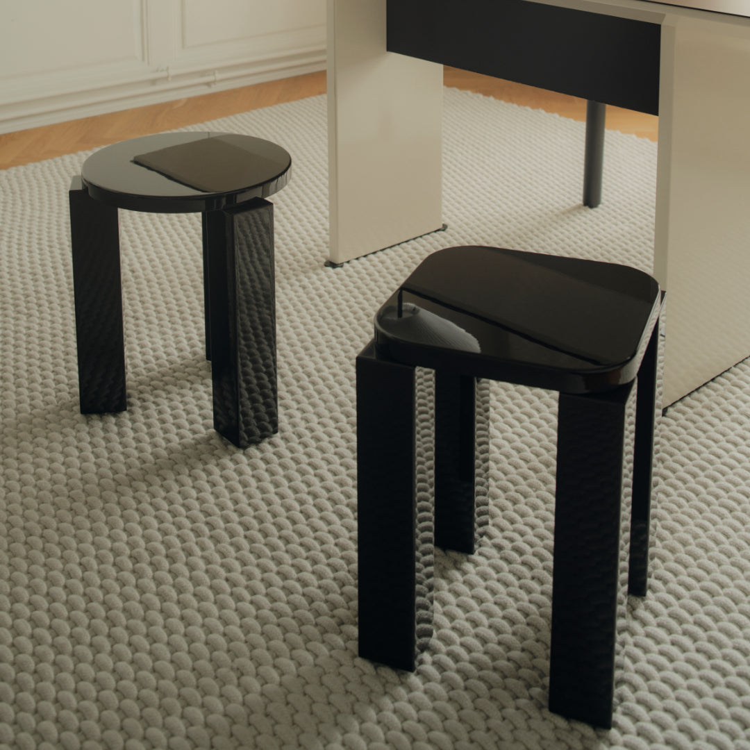 New Works Atlas Stool, Lacquered | Batten Home