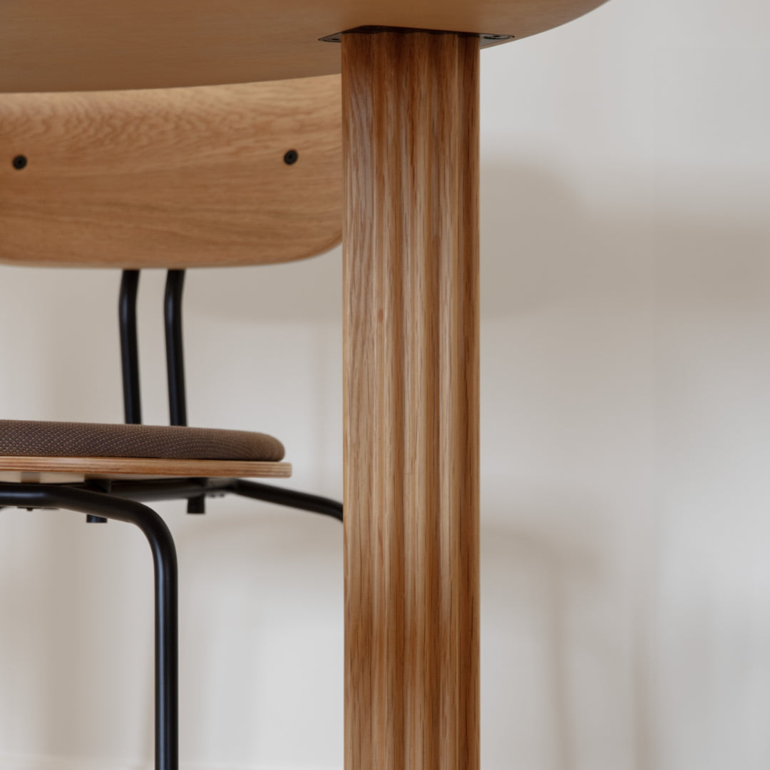 UMAGE Comfort Circle Dining Table Batten Home