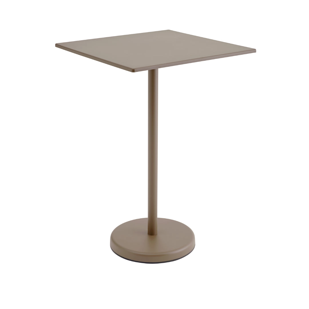 Linear Steel Café Table