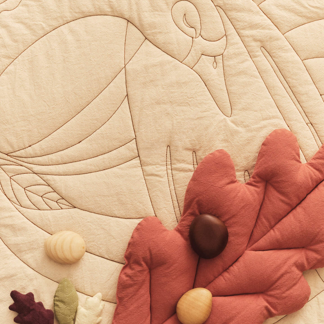 Ferm Living Swan Baby Playmat - Batten Home