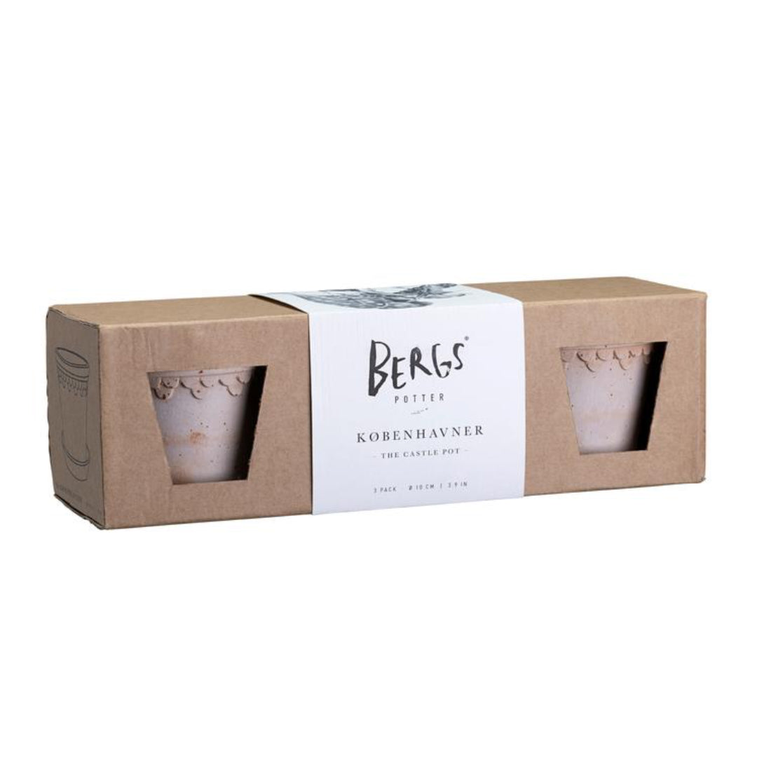 Københavner Raw Pot Ø10 - Set of 3