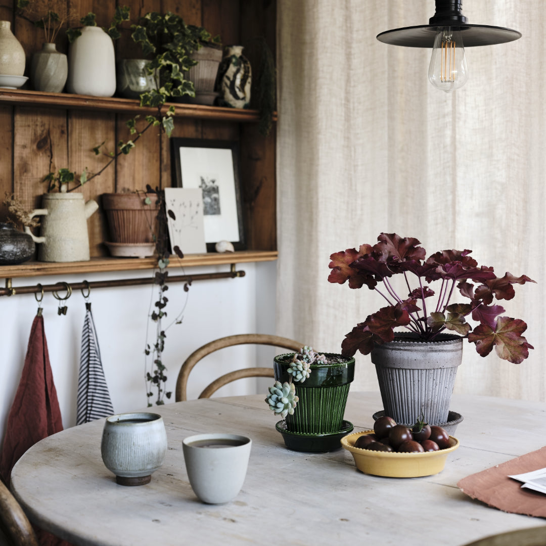 Simona Raw Pot - Grey - Batten Home