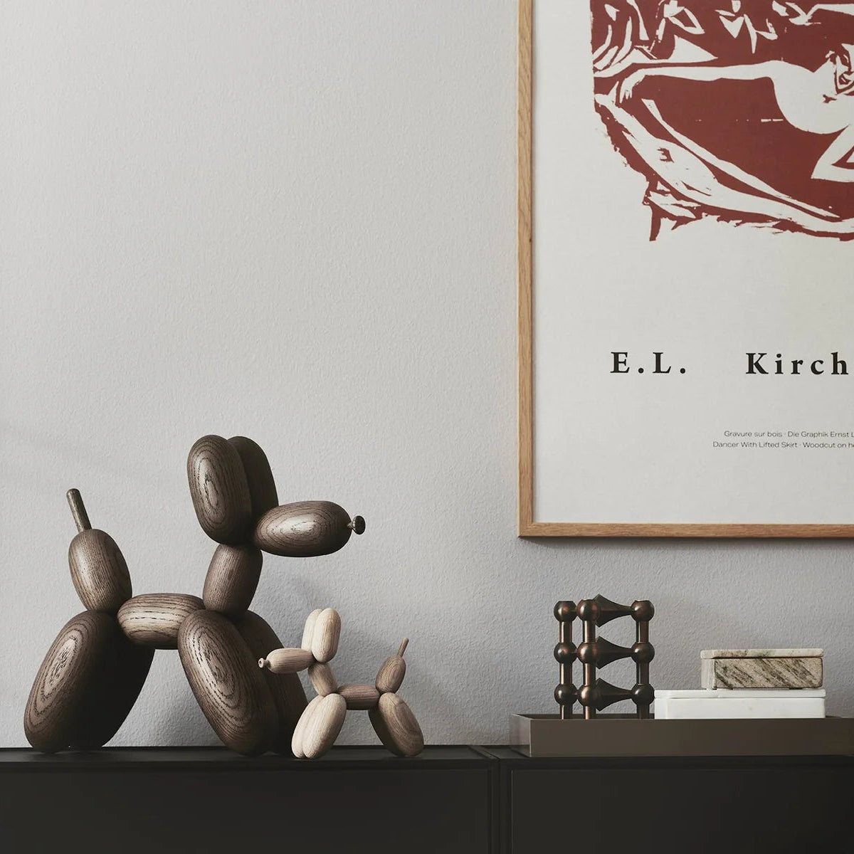 Ballon d'Og, Large Smoke Stained Oak